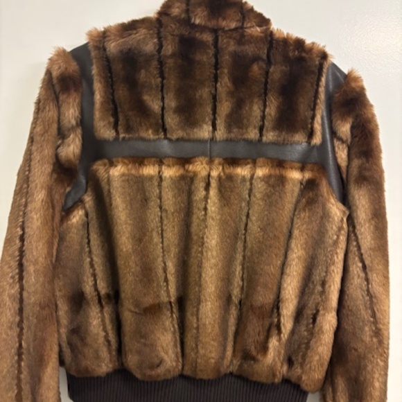 Zadig & Voltaire Fur and Leather Jacket - Picture 4 of 5